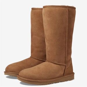 NWT UGG Kids' Classic Tall II Water Resistant Boots Sz 13 little girl chestnut